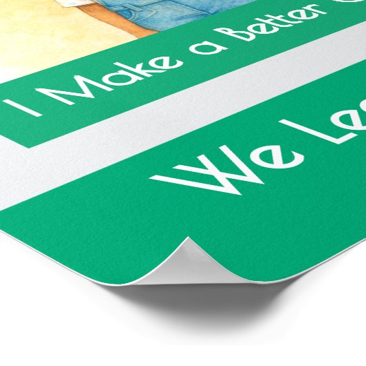 How We Apologize Kindergarten Anchor Chart Poster (Ecke)