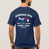 HOWARD AFB CRASH FIRE RESCUE PANAMA T-Shirt (Rückseite)