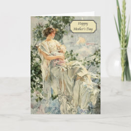 Howard Chandler Christy - Vintager Muttertag Karte
