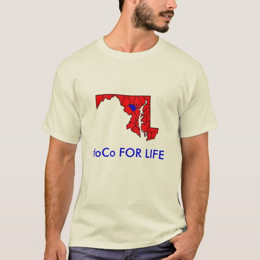 Howard County T-Shirt (Vorderseite)