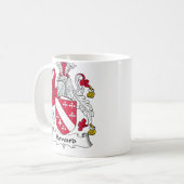 Howard-Familienwappen Kaffeetasse (Vorderseite Links)