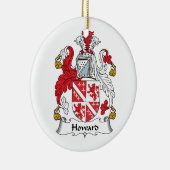 Howard-Familienwappen Keramikornament (Rechts)