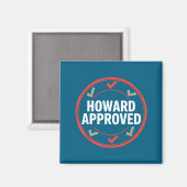 Howard genehmigt magnet (Vorderseite/Rückseite)
