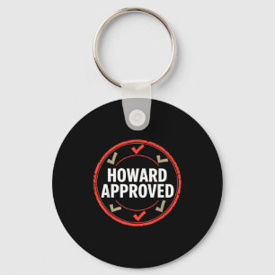 Howard genehmigt schlüsselanhänger