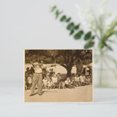 Howard Hill im Griffith Park 1958 Postkarte (Stehend Vorderseite)