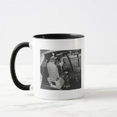 Howard Hughes in Spruce Gänse Holzgegossenes Flugz Tasse (Links)