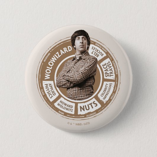 Howard Info Graphic Button (Vorderseite)