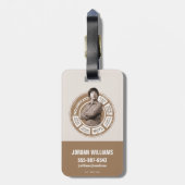 Howard Info Graphic Gepäckanhänger (Rückseite vertikal)