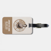 Howard Info Graphic Gepäckanhänger (Rückseite horizontal)