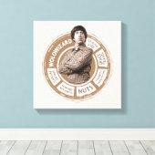 Howard Info Graphic Leinwanddruck (Insitu (Holzboden))