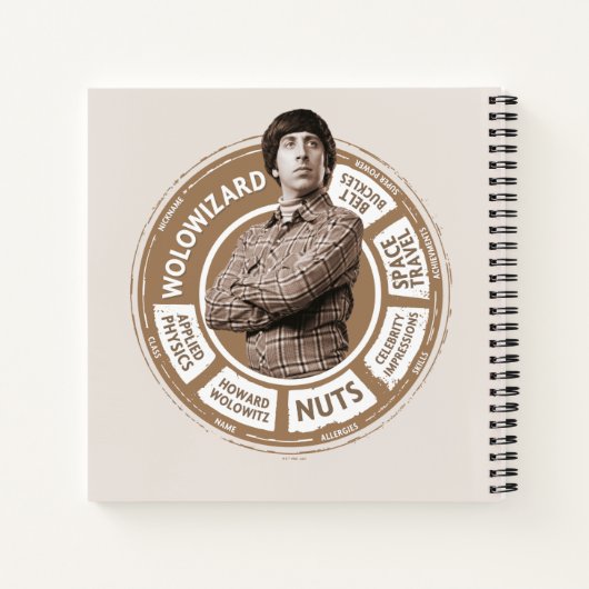 Howard Info Graphic Notizblock (Rückseite)