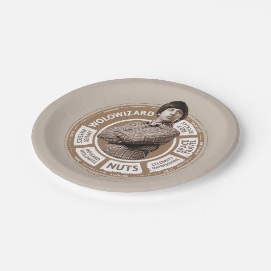 Howard Info Graphic Pappteller (Schrägansicht)