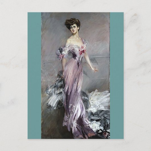 Howard Johnston - Boldini Postkarte (Vorderseite)