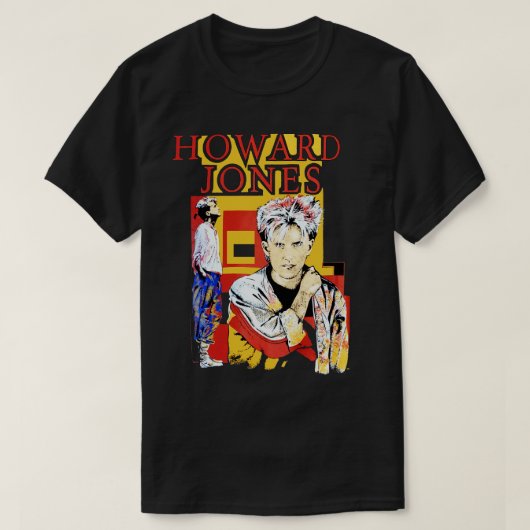 HOWARD JONES Vintag 80er T-Shirt (Design vorne)