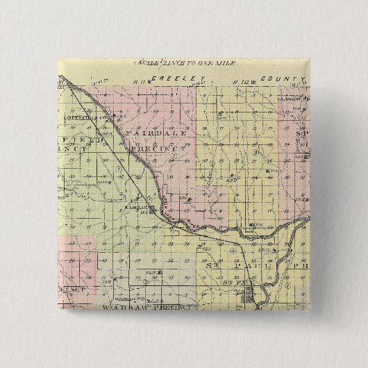 Howard Landkreis, Nebraska Button (Vorderseite)