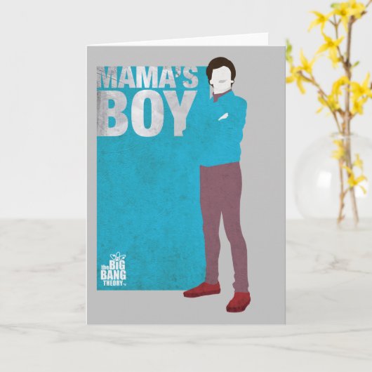 Howard | Mama's Boy Karte (Gelbe Blume)