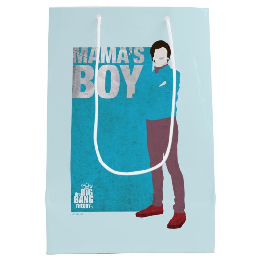Howard | Mama's Boy Mittlere Geschenktüte (Rückseite)