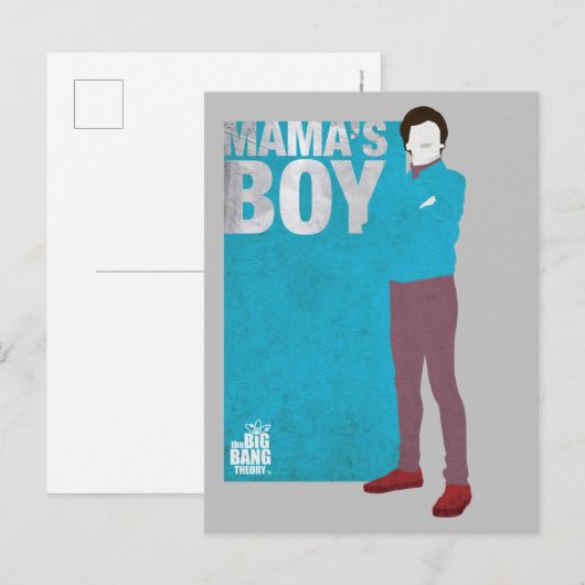 Howard | Mama's Boy Postkarte (Vorne/Hinten)