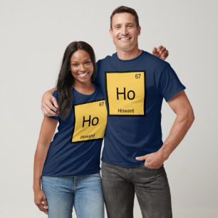 Howard Name Chemie Element Periodensystem T-Shirt