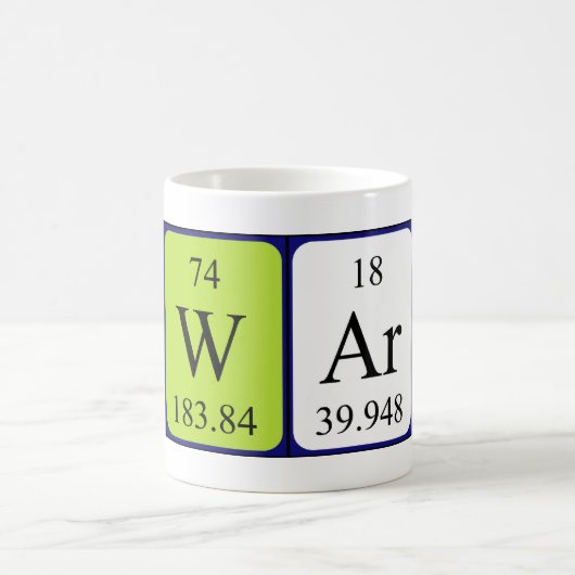 Howard Periodenname Tasse (Mittel)