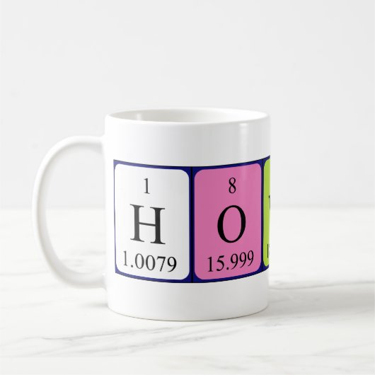 Howard Periodenname Tasse (Links)