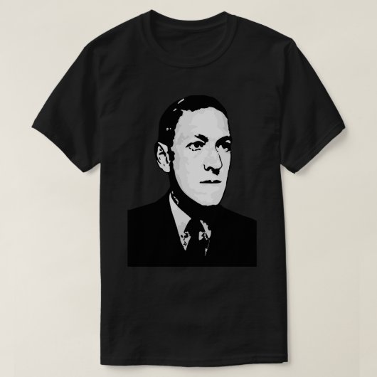 Howard Philips Lovecraft T-Shirt (Design vorne)