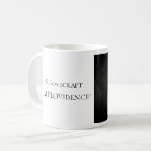Howard Phillips Lovecraft - "I AM PROVIDENCE" Kaffeetasse (Vorderseite Links)