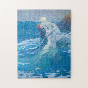 Howard Pyle - Die Meerjungfrau Puzzle