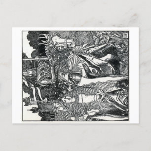 Howard Pyles "King Arthur" Postkarte