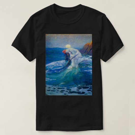 Howard Pyles The Mermaid T-Shirt (Design vorne)