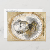 Howard Staunton, Postkarte (Vorne/Hinten)