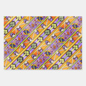 Howard, Taffi & Barceloneta Sampler Packpapier Geschenkpapier Set (Vorderseite 2)