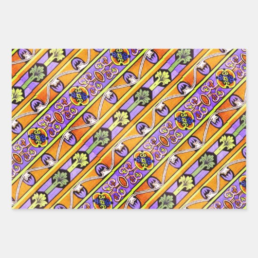 Howard, Taffi & Barceloneta Sampler Packpapier Geschenkpapier Set (Vorderseite 2)