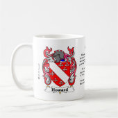 Howard-Wappen-Tasse Kaffeetasse (Links)