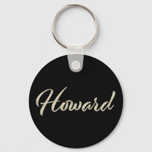 Howard-Whitegold-Button-Schlüsselger Schlüsselanhänger