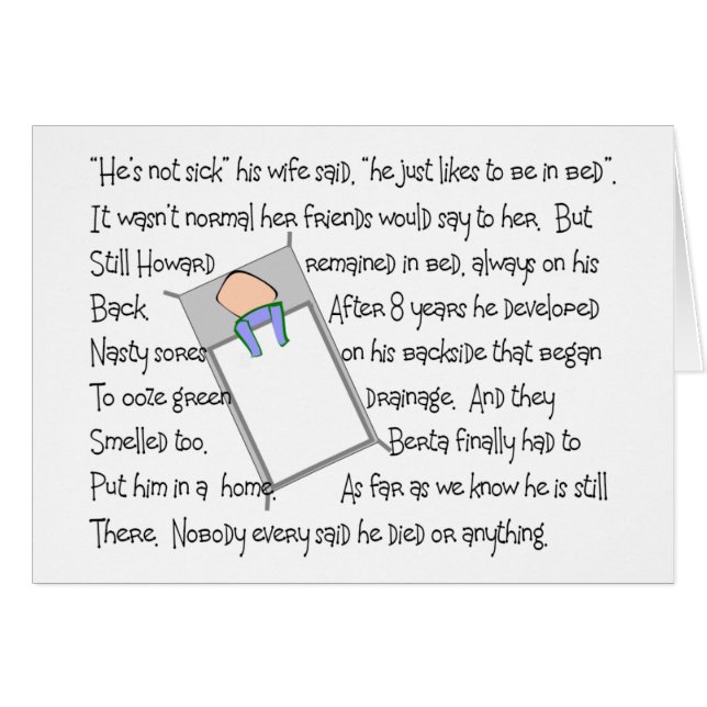 "Howards Bedsores" verdrehten (Vorderseite (Horizontal))