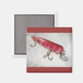 Howard's Jet Plug Vintage Köder Magnet (Vorderseite/Rückseite)