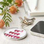 Howaro! Weihnachtsherzen Text Weihnachten Liebe de Schlüsselanhänger (Seite)