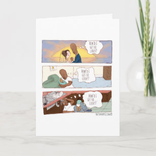 How'd I Get So Lucky Anniversary/Love Card Karte