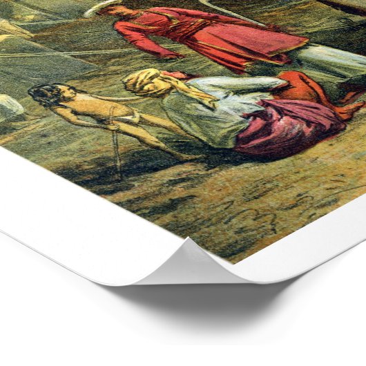 Howdah, Staat des Gouverneurs, 1863 (Chromol Poster (Ecke)