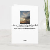 "Howdiemont Sands Sunset" Karte (Rückseite)