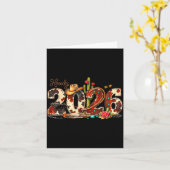 Howdy 2026 New Year Hello 2026 Western New Year Karte (Gelbe Blume)