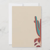 Howdy 30 Retro Country Western 30. Geburtstag Einladung (Rückseite)