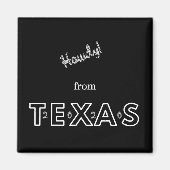 +Howdy aus Texas 2020 Magnet (Vorne)