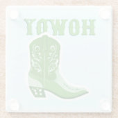 HOWDY Bar Glass Untersetzer (Rückseite)