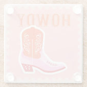 HOWDY Bar Glass Untersetzer (Rückseite)