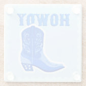 HOWDY Bar Glass Untersetzer (Rückseite)