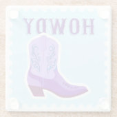 HOWDY Bar Glass Untersetzer (Rückseite)