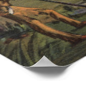 Howdy (Berg- und Präriesenszene) Poster (Ecke)