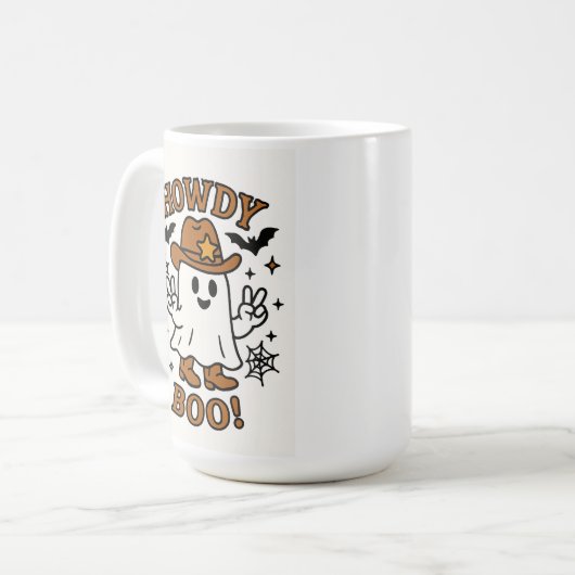 Howdy Boo Tasse (Vorderseite Links)